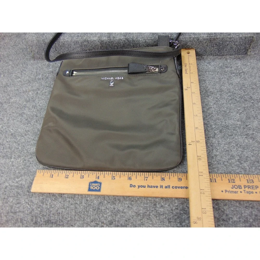 Michael Kors Crossbody Bag Men Olive‎ Green Solid 32F7S02C3C Techwear Gorpcore